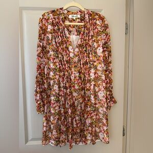 Diane Von Furstenberg Multicolor Floral Dress